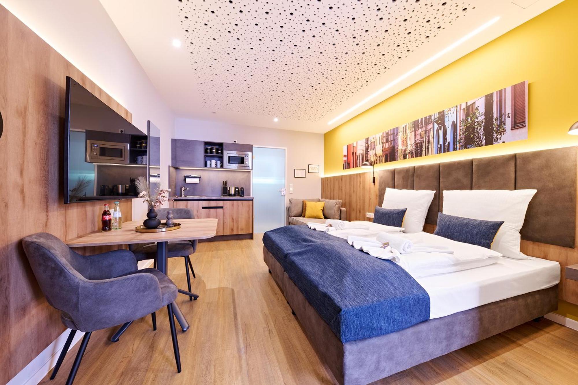 Xzllenz Traum Studio-Apartment, Frei-Parken, U-Bahn, Kueche Nuremberga Exterior foto