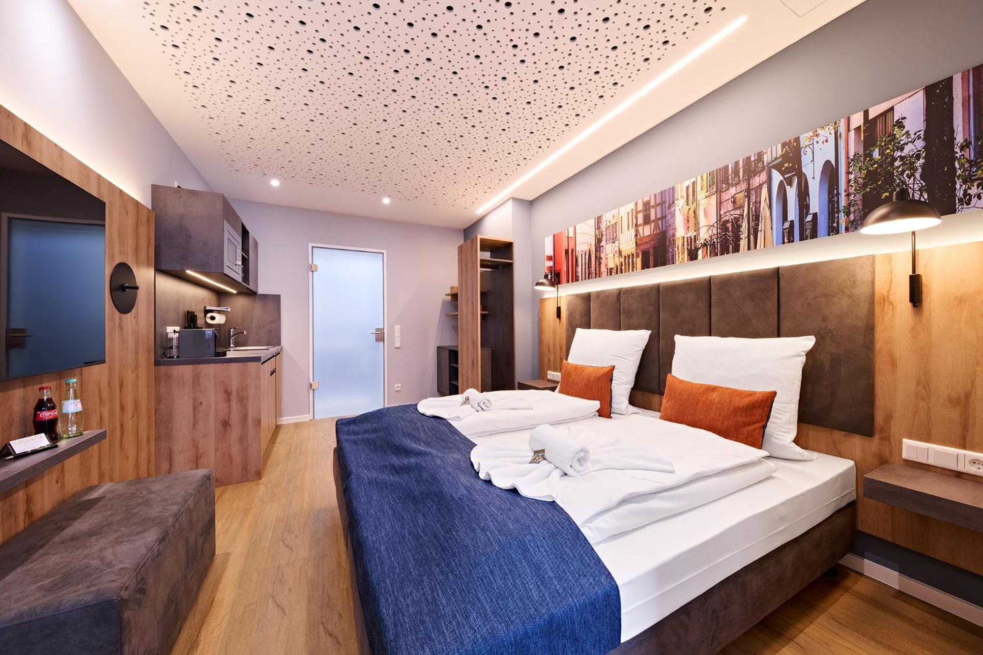 Xzllenz Traum Studio-Apartment, Frei-Parken, U-Bahn, Kueche Nuremberga Exterior foto