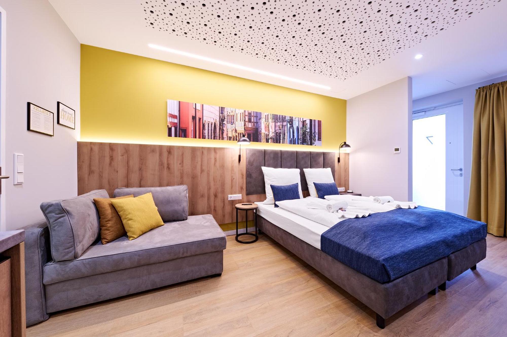Xzllenz Traum Studio-Apartment, Frei-Parken, U-Bahn, Kueche Nuremberga Exterior foto
