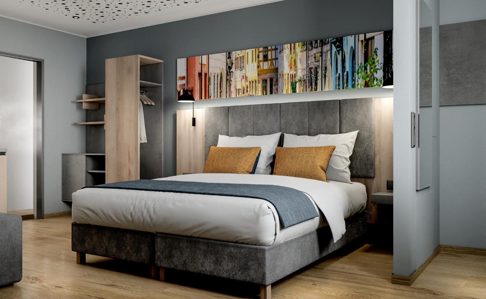 Xzllenz Traum Studio-Apartment, Frei-Parken, U-Bahn, Kueche Nuremberga Quarto foto